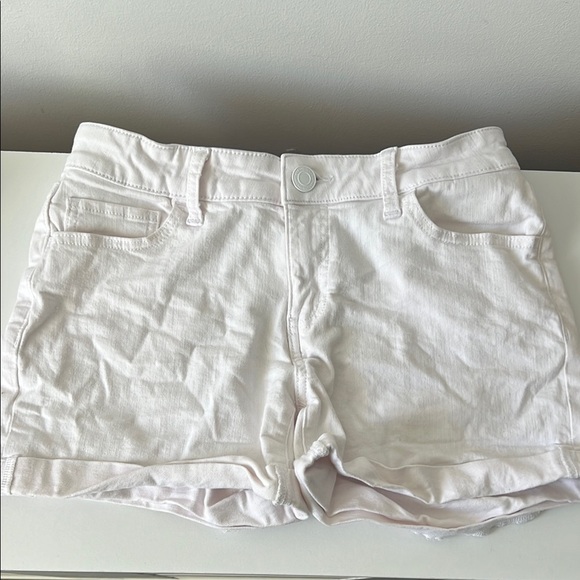 Pants - SO Jean Shorts White 28 Waist
